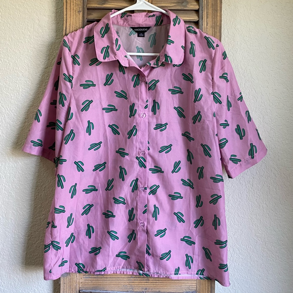 Cactus Button Up - image 2